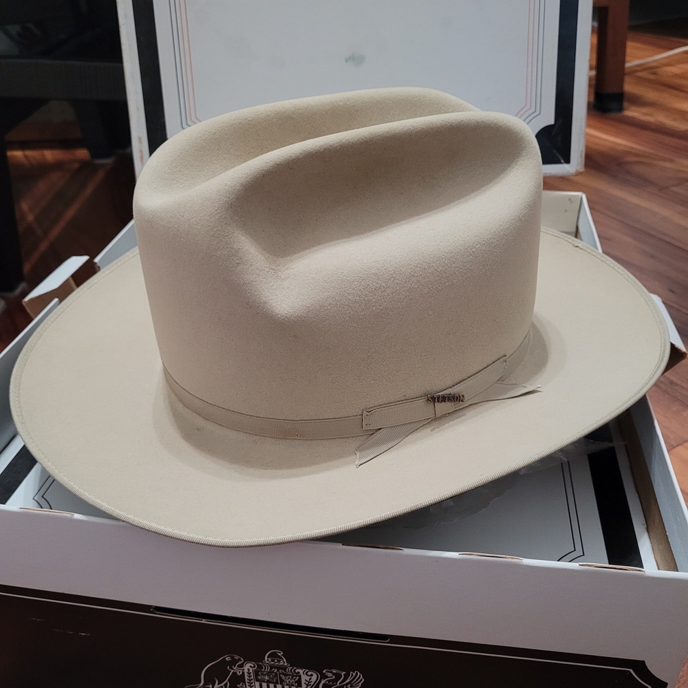 Vintage Stetson Open Road 4X Cowboy Hat in size 7 3/8